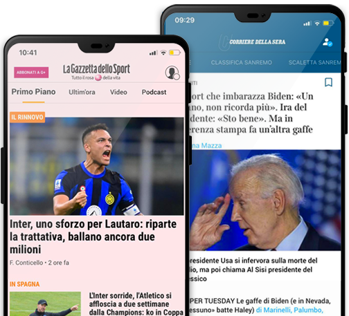 gazzetta e corriere digital RCS Innovation
